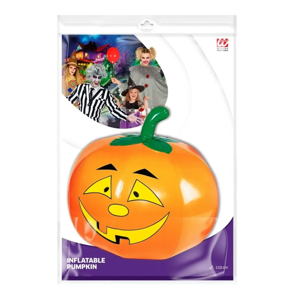 Citrouille d'Halloween gonflable 1.10m