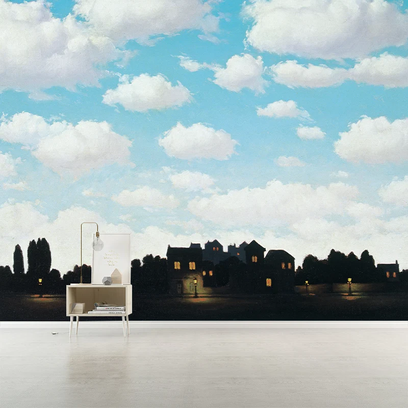 Empire De Lumière Papier peint mural surréaliste imperméable pour salon, taille en option Clearhalo