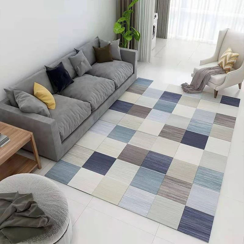 Glam – tapis géométrique imprimé 3D, multicolore, moderne, en Polyester, respectueux des animaux domestiques, résistant au...