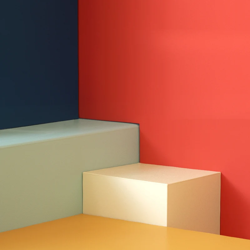 Papier peint Mural avec vue 3D, revêtement Mural rouge pour salle à manger, taille personnalisée disponible, nouveauté Cle...