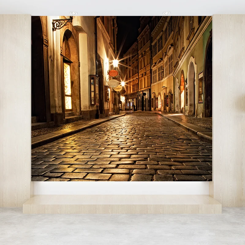 Papier peint Mural moderne et paisible, décoration murale jaune imperméabilisante pour salle de bains Clearhalo