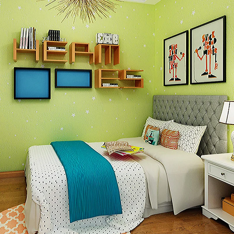 Papier peint étoiles pour chambre d'enfant non encollé 20,5 pouces x 33 pieds Clearhalo