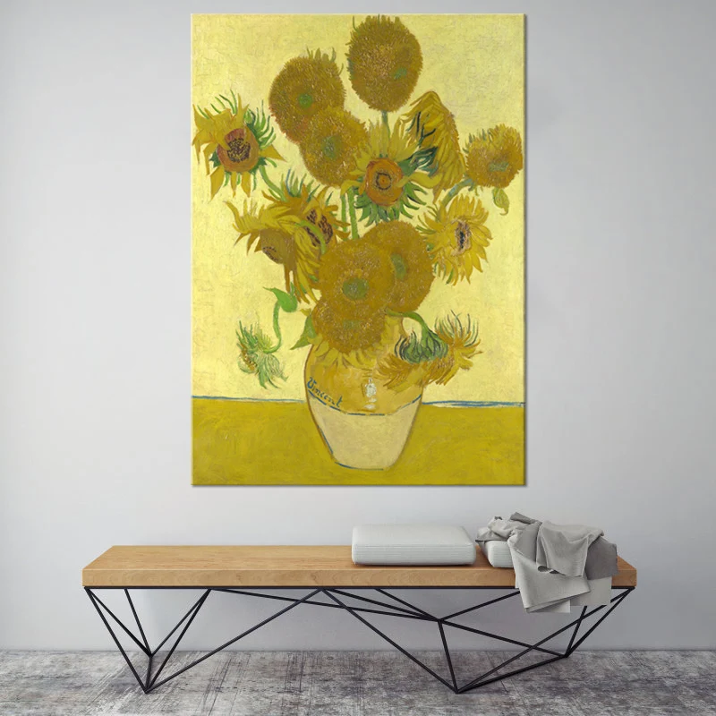 Peinture de fleurs nature morte classique, couleur Pastel, toile texturée, Art mural pour la maison Clearhalo