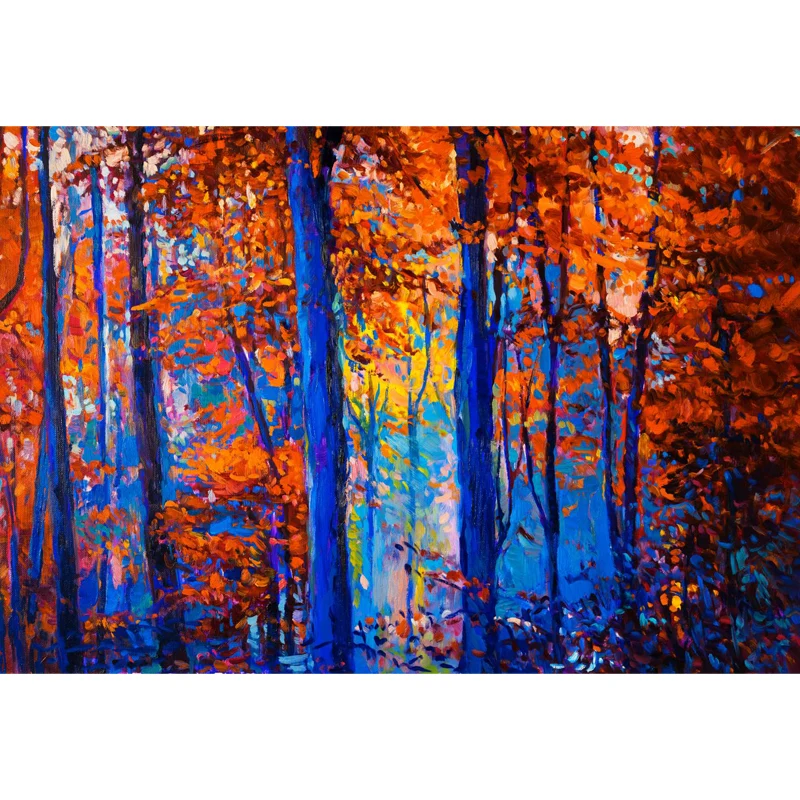 Peinture magique de la vie, papier peint Mural, couleur Pastel, revêtement Mural classique pour chambre à coucher Clearhalo