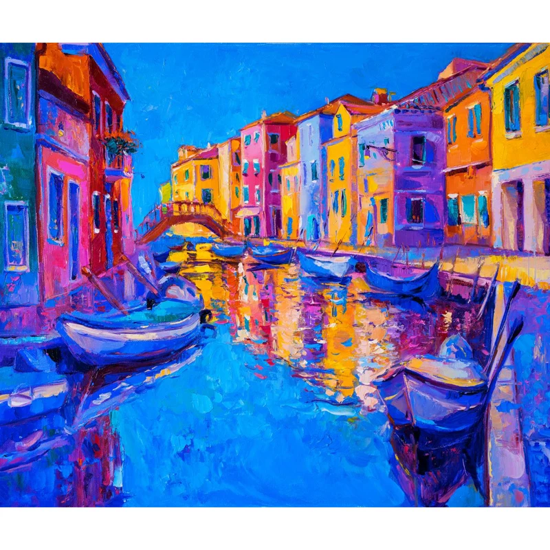 Peinture magique de la vie, papier peint Mural, couleur Pastel, revêtement Mural classique pour chambre à coucher Clearhalo