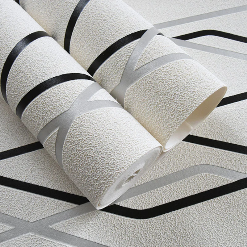 Rouleau de papier peint à texture floquée Harlequin pour le salon, couleur douce, 57,1 pieds carrés Clearhalo