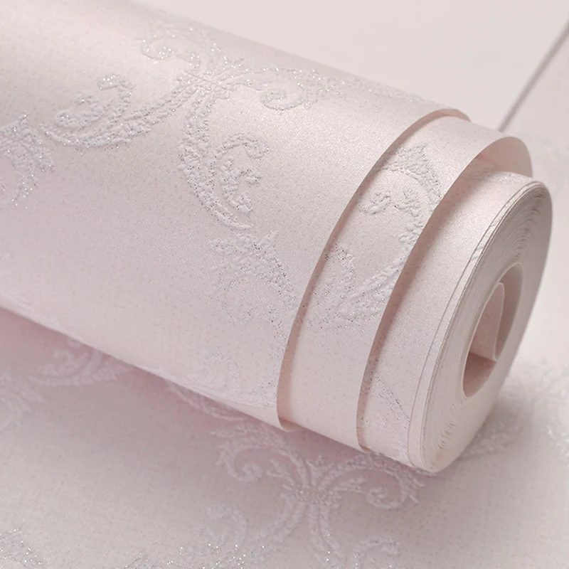 Rouleau de papier peint en treillis de couleur Pastel, décoration murale Antique imperméable à fleurs pour salle à manger...