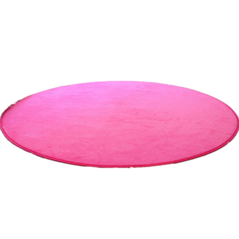 Tapis de chambre décontracté multicolore, tapis de couleur unie, en polypropylène, facile d'entretien, tapis d'intérieur a...