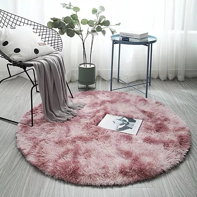 Tapis de décoration simple, multicolore, en Polyester, lavable, antidérapant, résistant aux taches Clearhalo