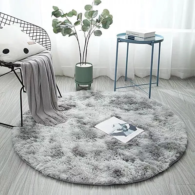 Tapis de décoration simple, multicolore, en Polyester, lavable, antidérapant, résistant aux taches Clearhalo