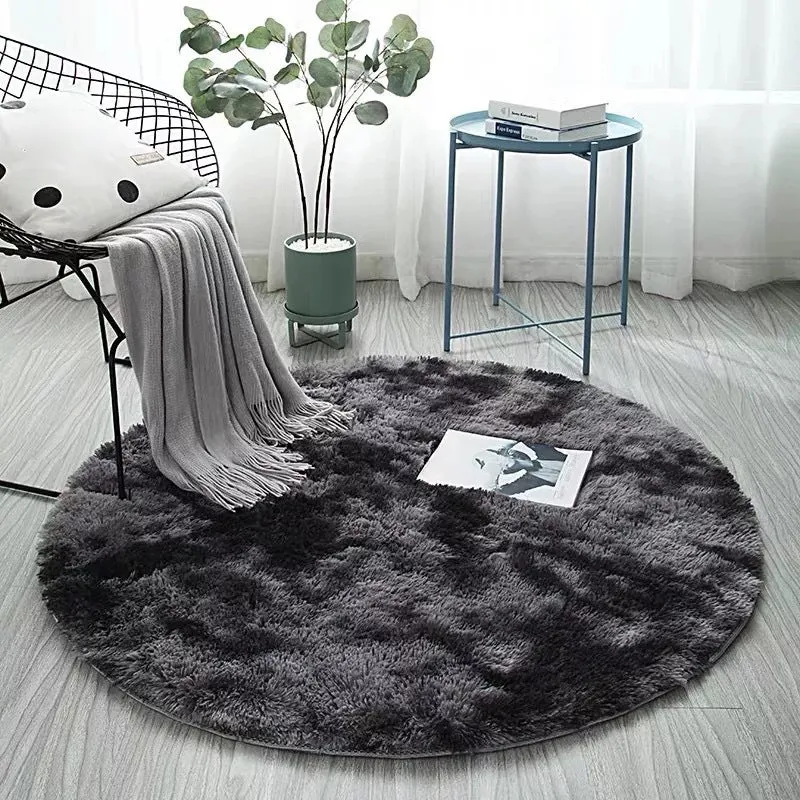 Tapis de décoration simple, multicolore, en Polyester, lavable, antidérapant, résistant aux taches Clearhalo