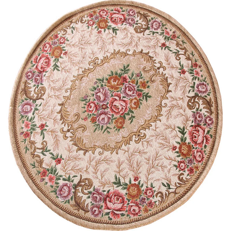 Tapis d'intérieur pivoine de ferme, synthétique multicolore, lavable en Machine, résistant aux taches, antidérapant, pour...