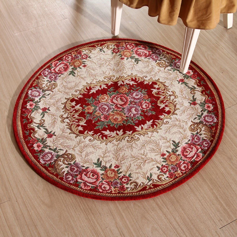 Tapis d'intérieur pivoine de ferme, synthétique multicolore, lavable en Machine, résistant aux taches, antidérapant, pour...