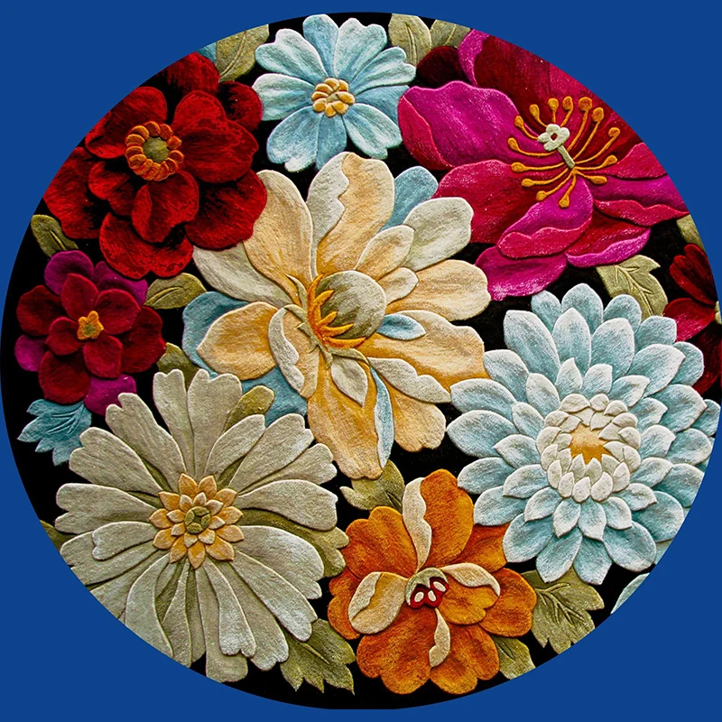 Tapis synthétique imprimé Tribal multicolore, élégant, bohème, antidérapant, lavable, respectueux des animaux de compagnie...