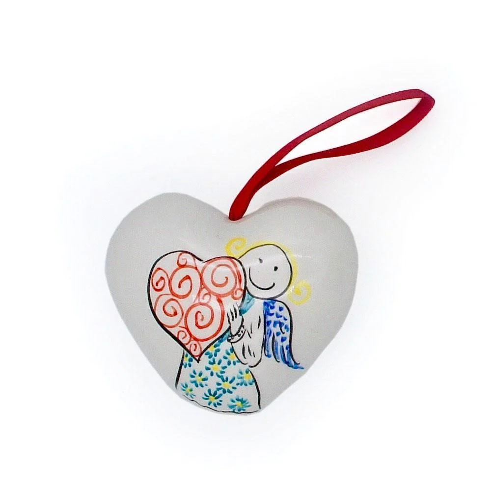 Coeur en céramique Anjo