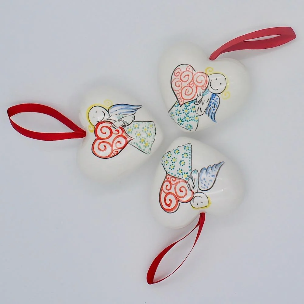 Coeur en céramique Anjo