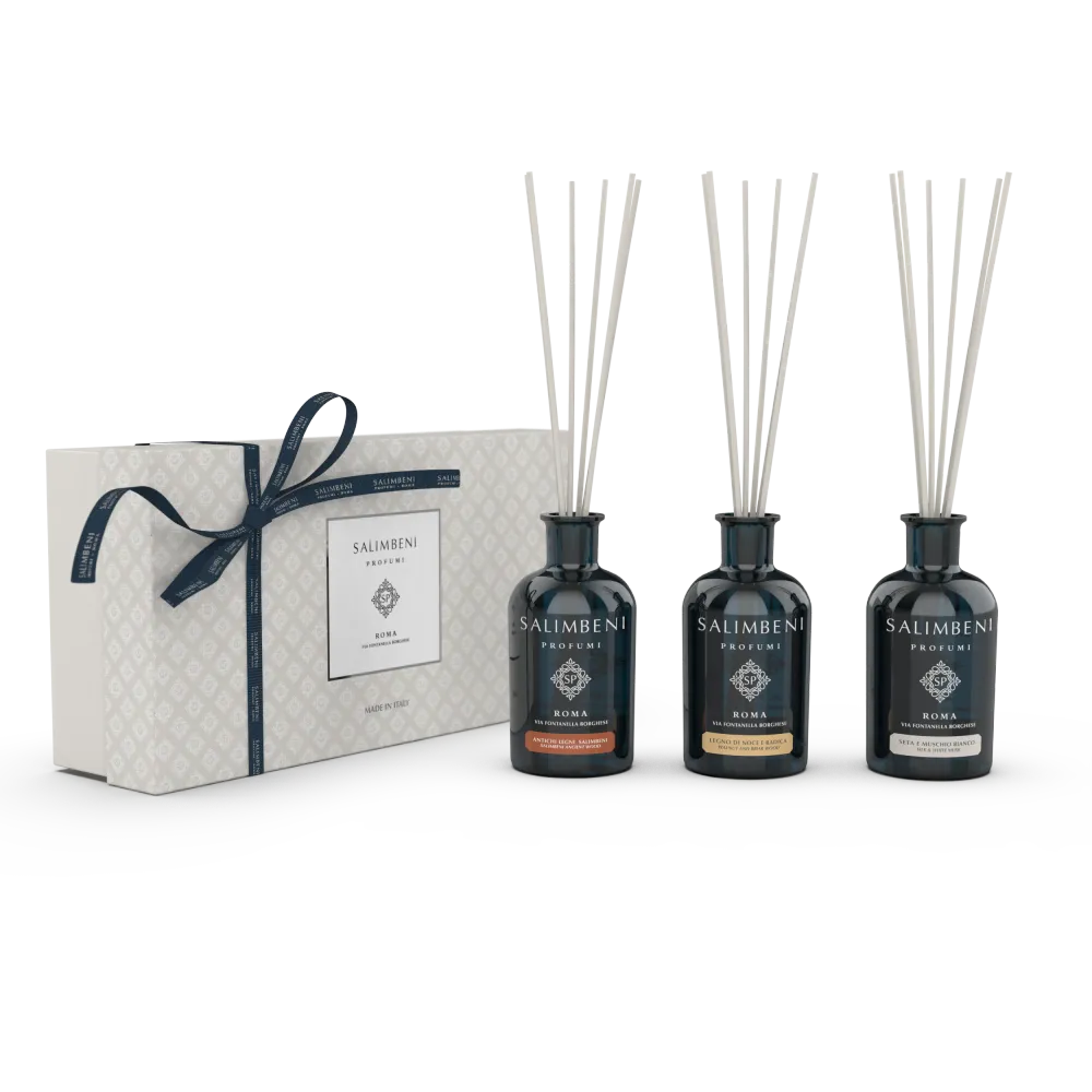 Coffret Cadeau 3 Parfums d'Intérieur 100 ml (MÉLANGE DE PARFUMS AU CHOIX)