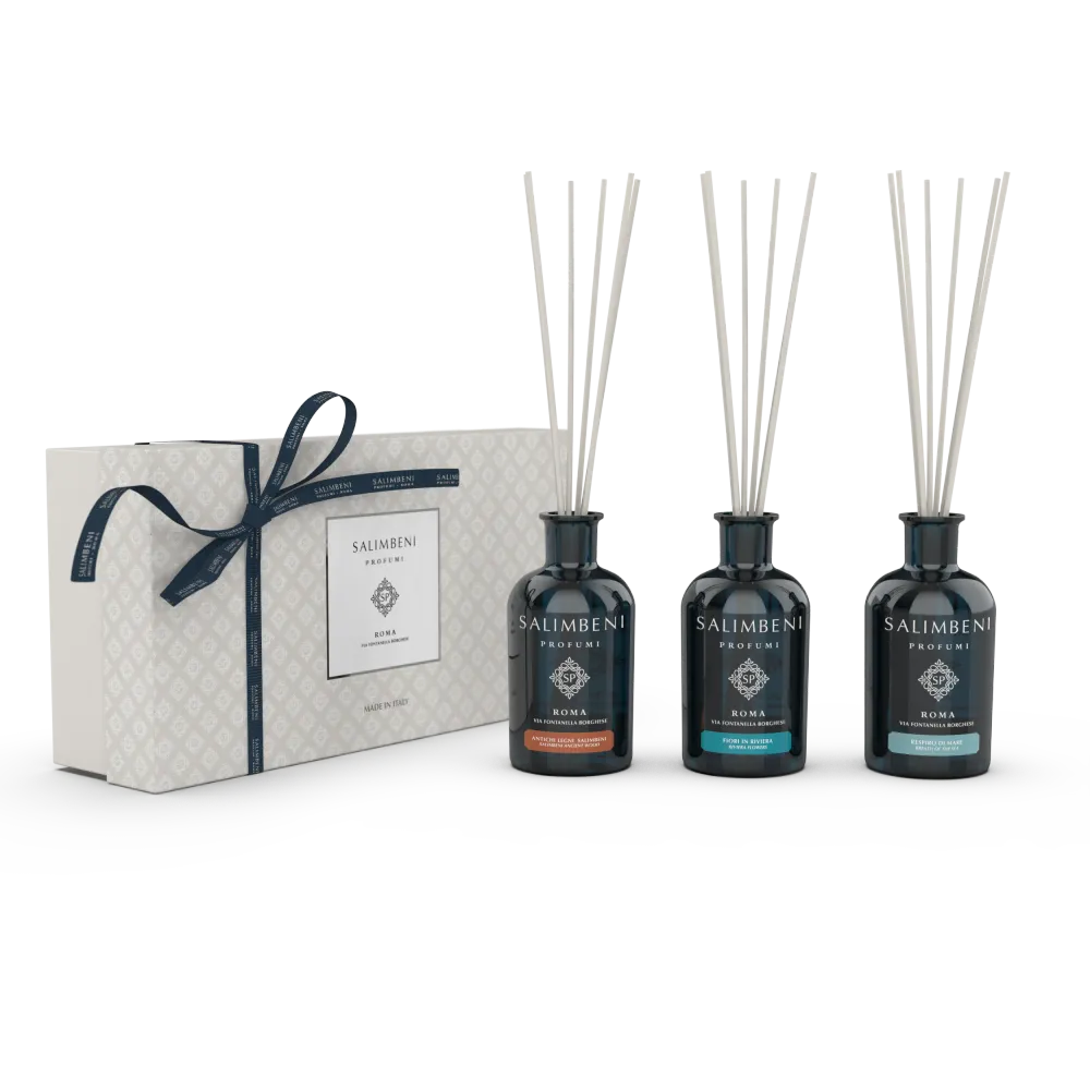 Coffret Cadeau 3 Parfums d'Intérieur 100 ml (MÉLANGE DE PARFUMS AU CHOIX)