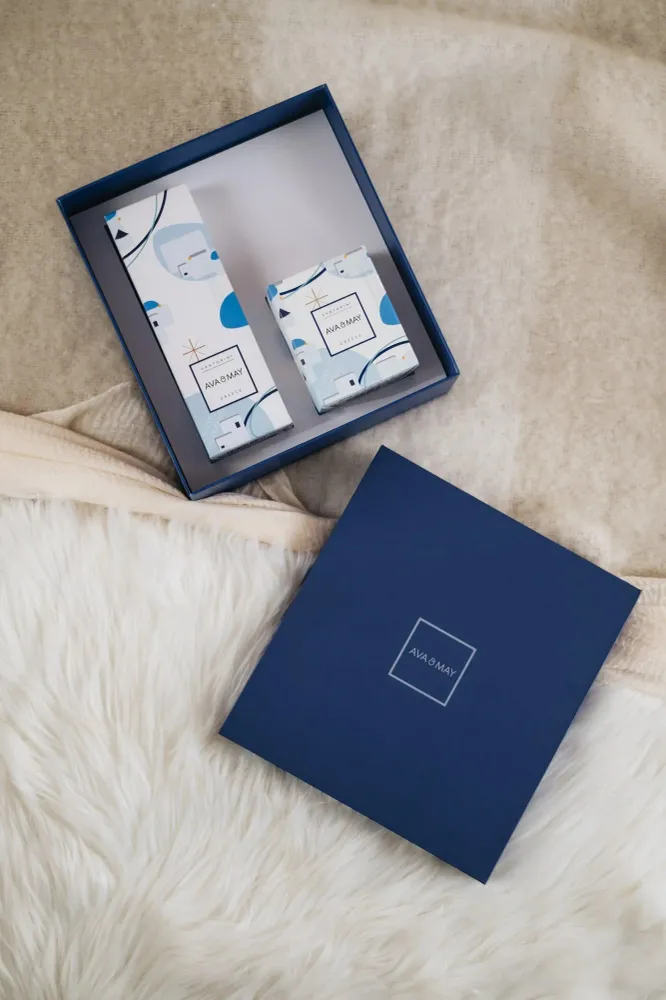 Coffret cadeau Santorin