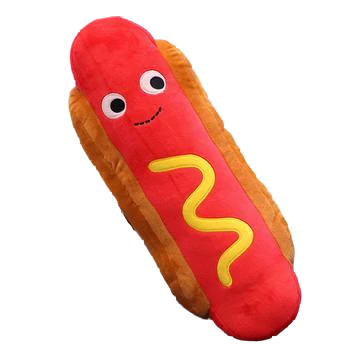 Coussin Hot Dog Coin Coussin