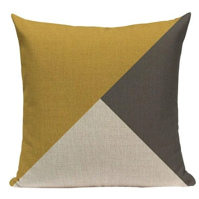 Coussin Salon Scandinave Coin Coussin