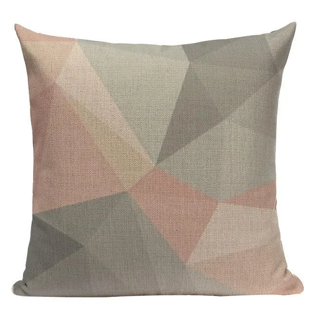 Coussin Scandinave Pastel Coin Coussin