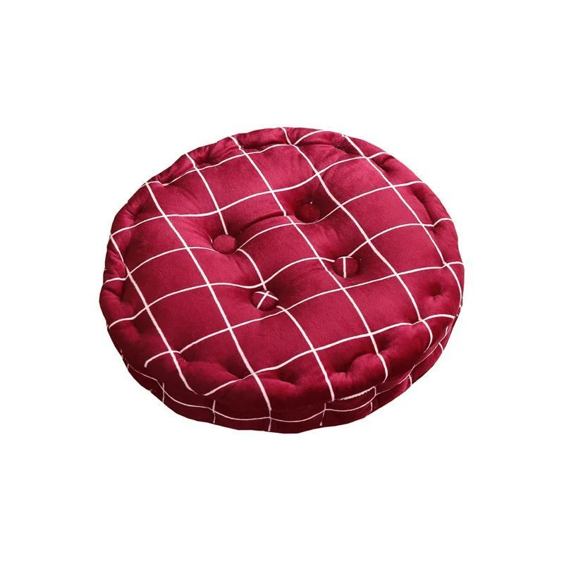 Coussin De Sol Rouge Coin Coussin