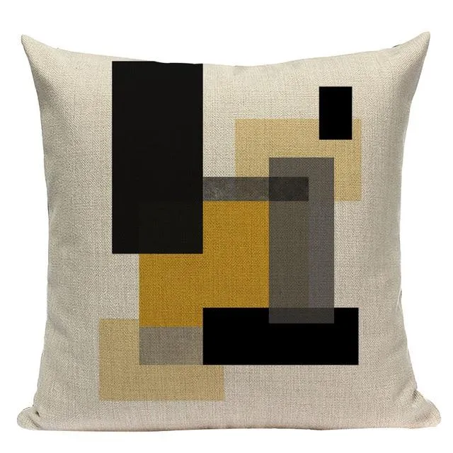 Housse De Coussin Scandinave Coin Coussin