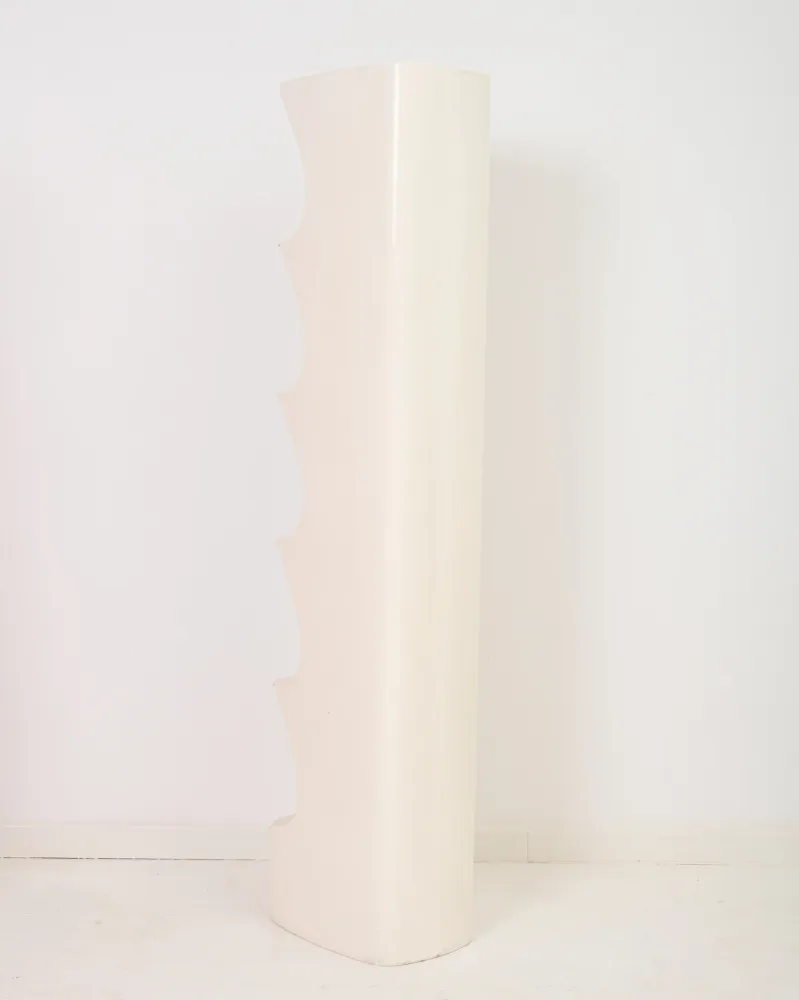 Colonne "Totem" blanc, Valeric Doubroucinskis, Rodier 1970s