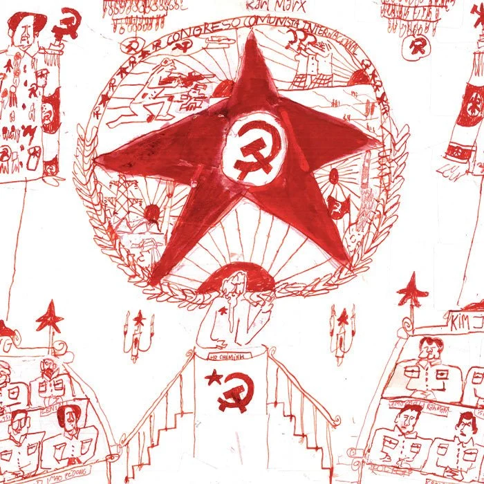 Congrès communiste international A3 Giclée Print