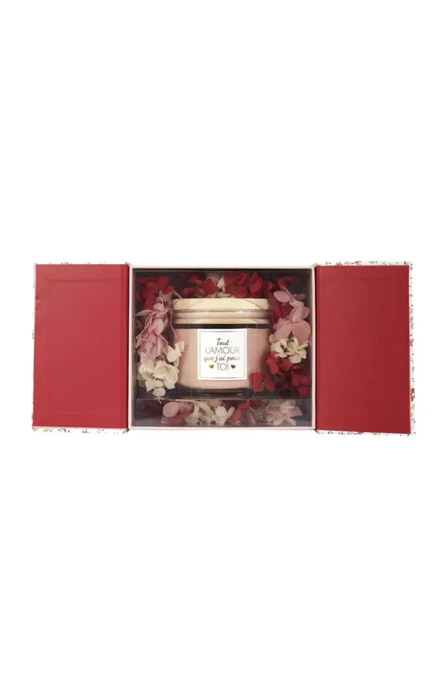 Coffret cadeau bougie parfumée - Coloris aléatoire Cosmetic Club