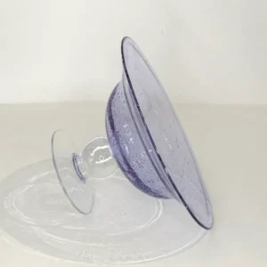 Coupe violette en verre de murano, Italie, 1970