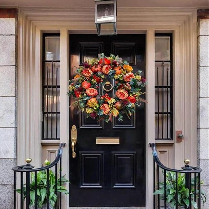 Couronne Décorative Citrouille