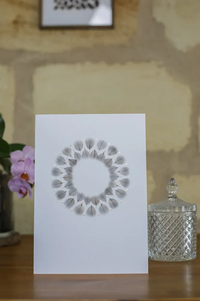 Couronne dorée perdreau | A4