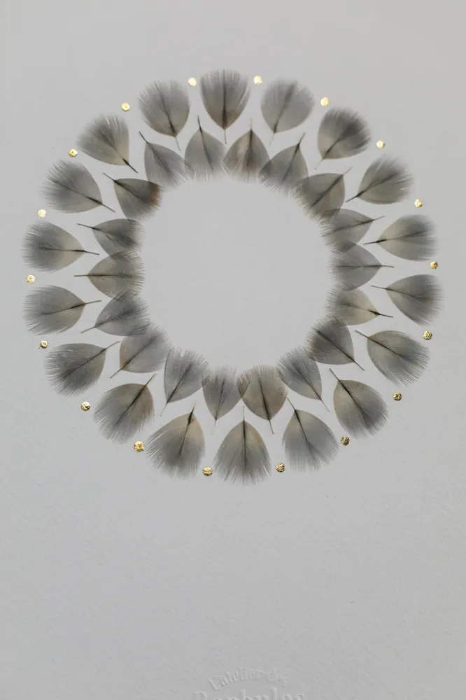 Couronne dorée perdreau | A4