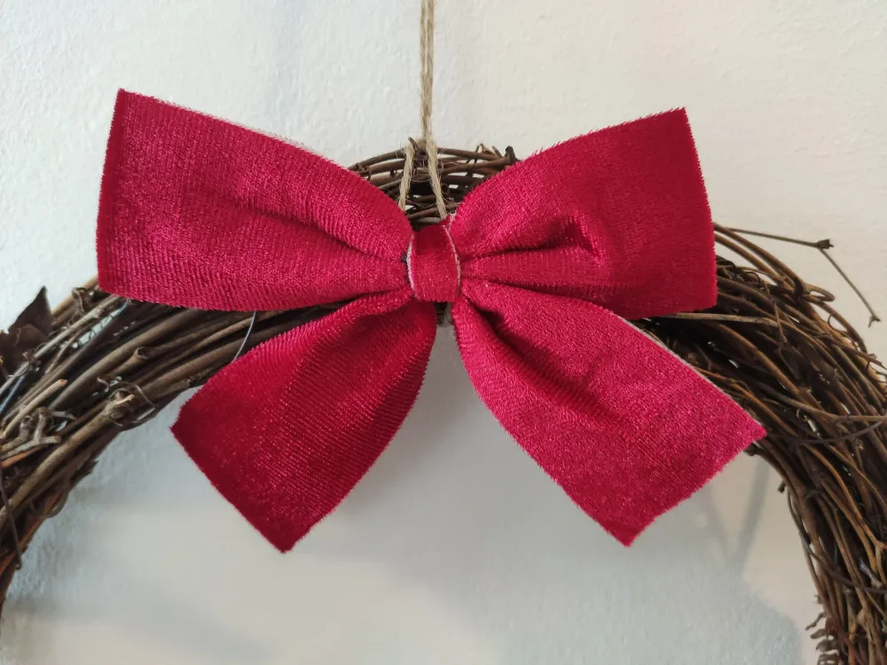 Couronne de Noël "Mon sucre d'orge"