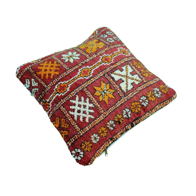Coussin Bohème Rouge MINA