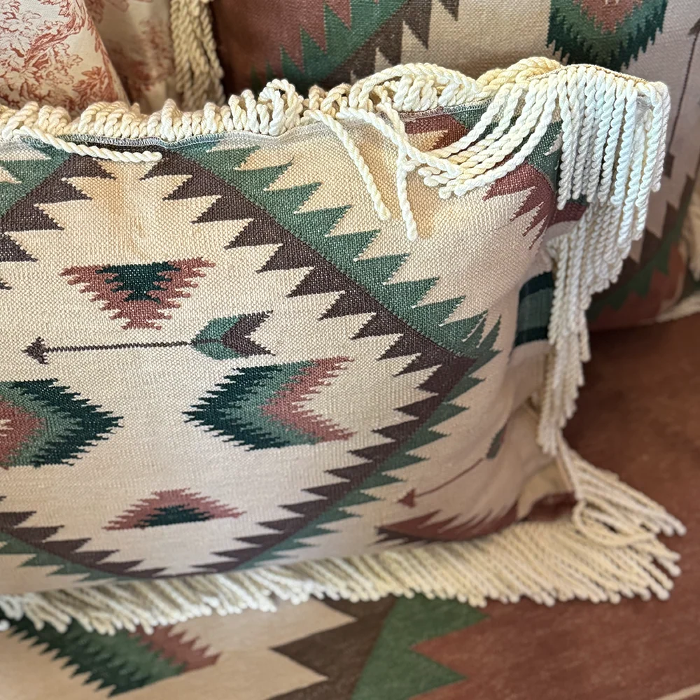 Coussin FRINGES FOREVER - natural