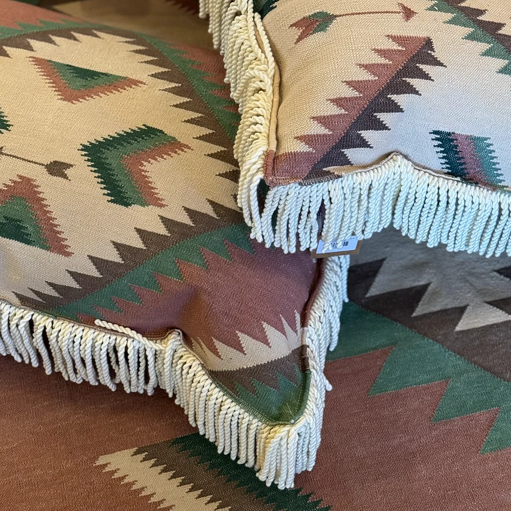 Coussin FRINGES FOREVER - natural