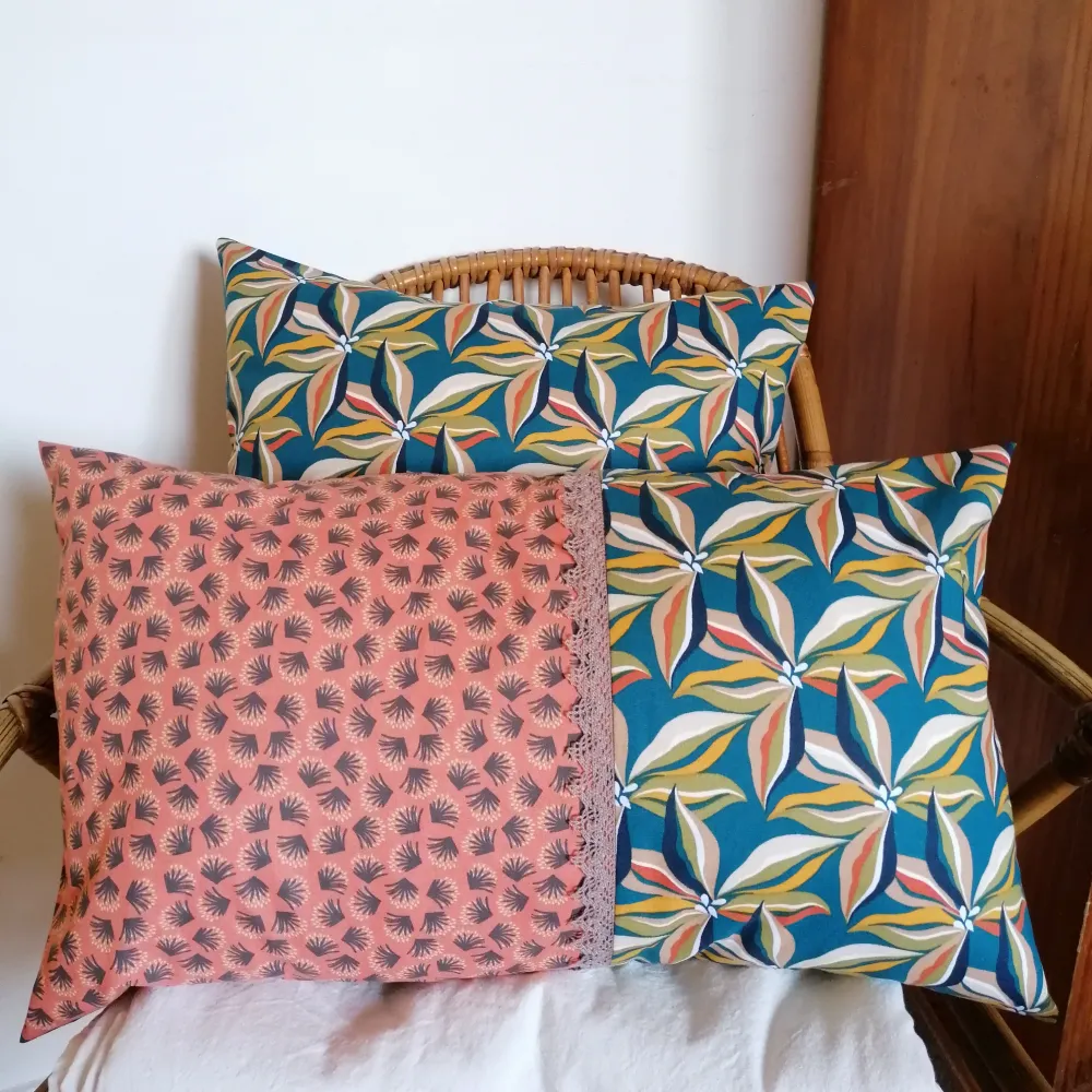 Coussin Hibiscus