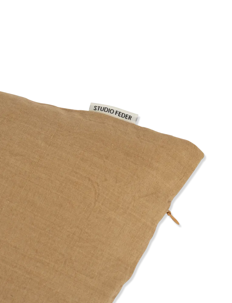coussin lit bébé/lin 40x60 - oak - Studio Feder