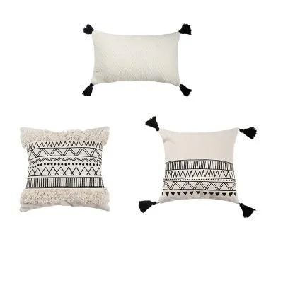 Coussin Macramé Satine Lot de 3