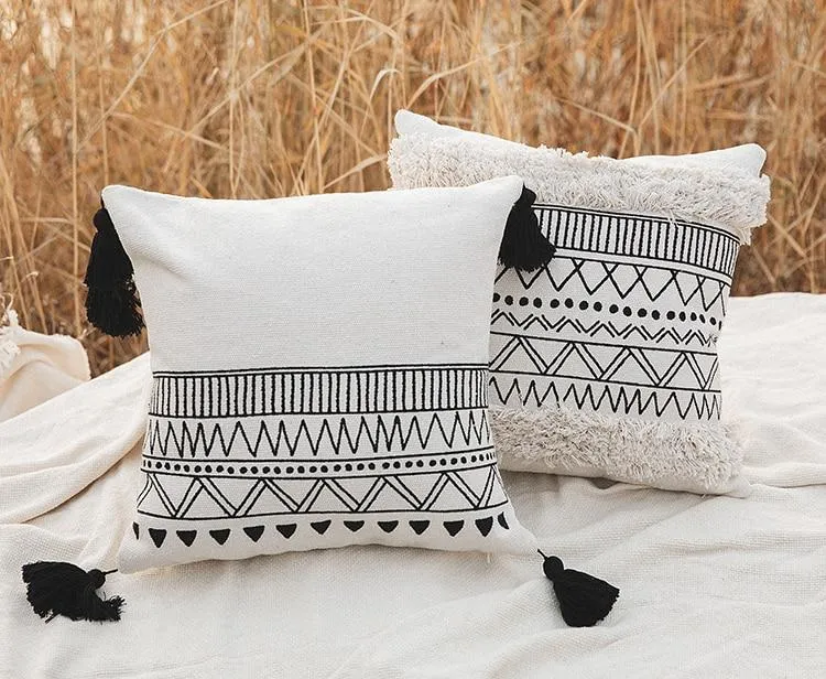 Coussin Macramé Satine Lot de 3