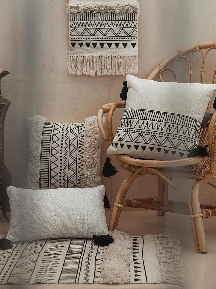 Coussin Macramé Satine Lot de 3