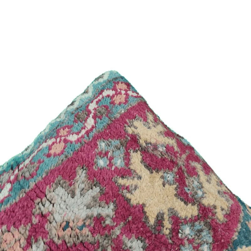 Coussin Marocain Magenta Vintage