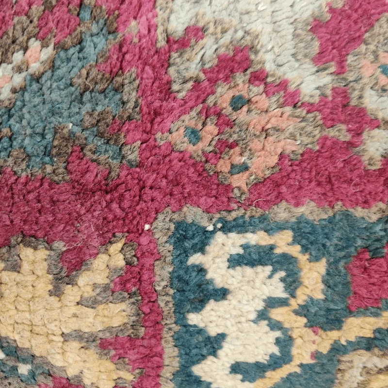 Coussin Marocain Magenta Vintage