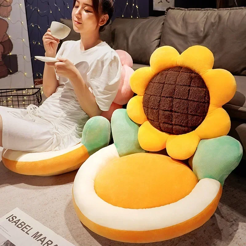 Coussin de siège en tournesol douillet