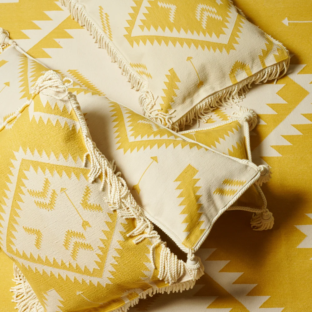 Coussin TASSEL NO HASSLE - safran