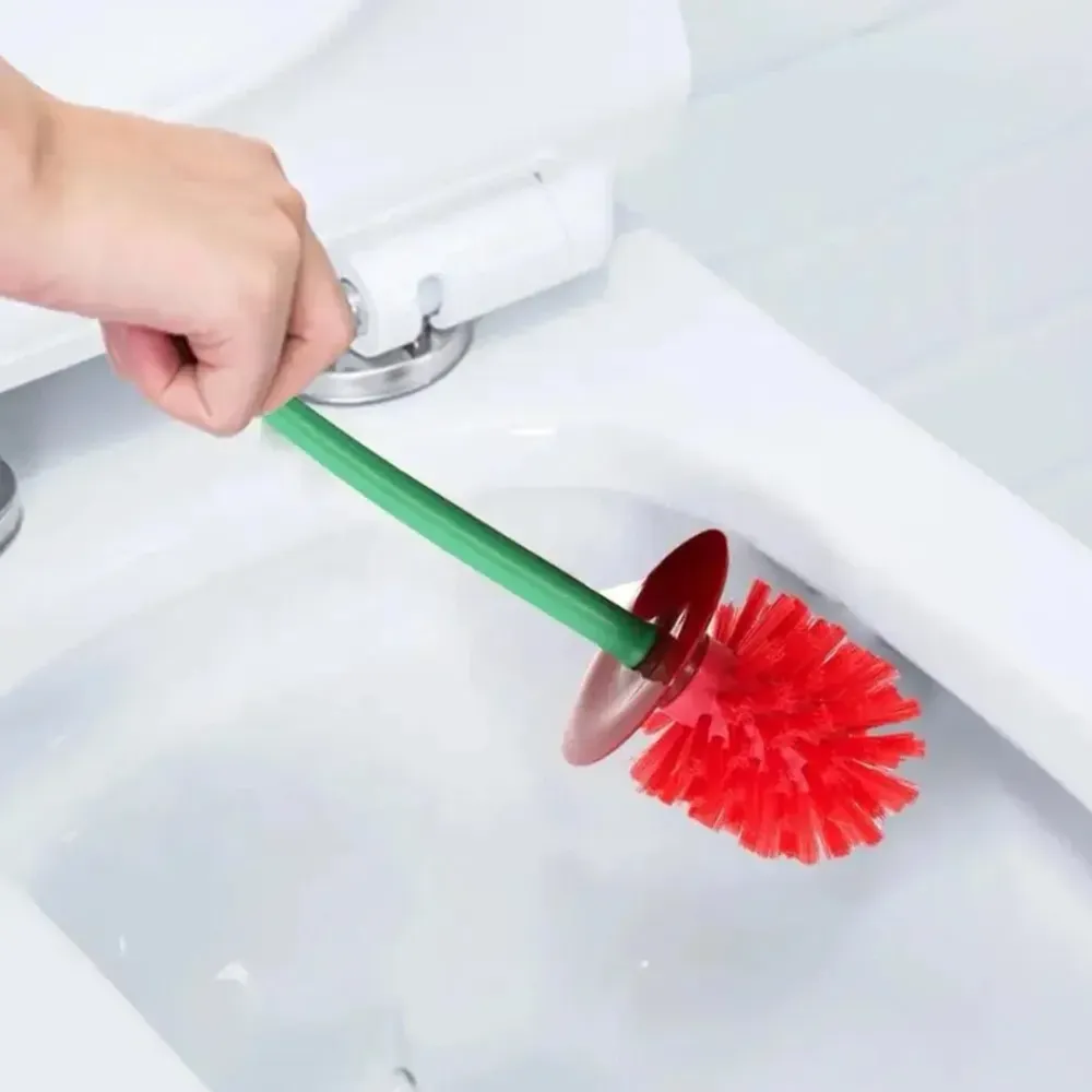 Cleanity – Brosse de toilette avec support au design moderne Cozey Maison