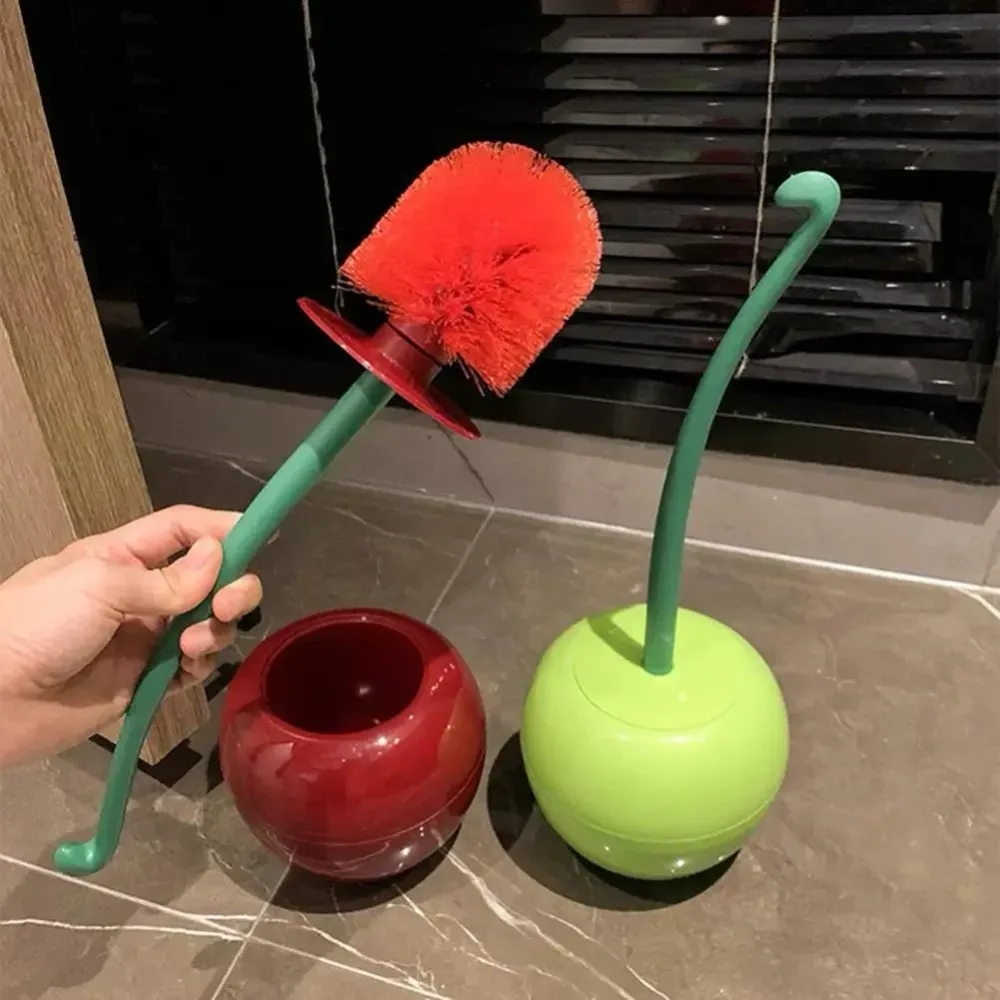 Cleanity – Brosse de toilette avec support au design moderne Cozey Maison